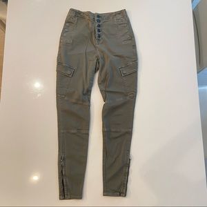 Brand green cargo pants